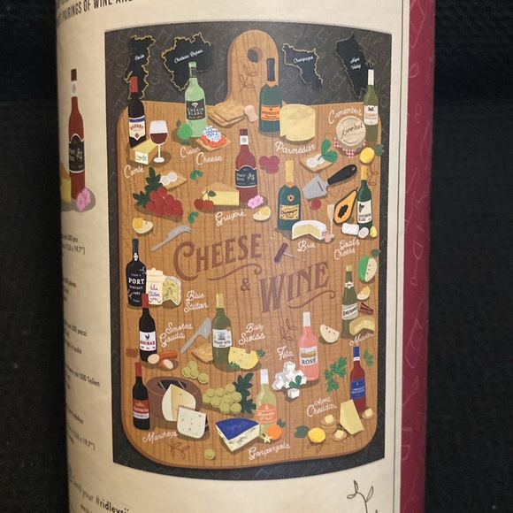 Cheese & Wine jigsaw puzzle by Ridlet’s! Sealed box! - Picture 3 of 5